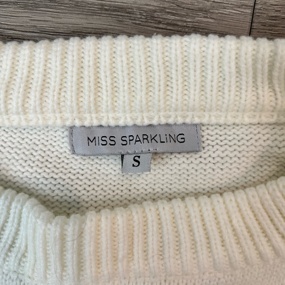 Heart detail sweater by Miss Sparkling size small (oversized)
PTP 19-21 - Picture 2 of 4